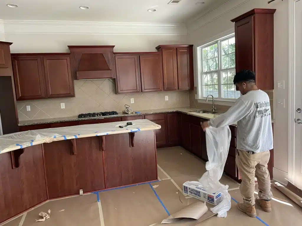 Cabinet Painting — MG Barillas Painting